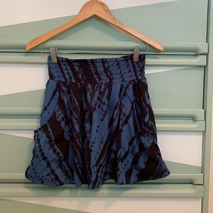 Cute tie dye skirt with pockets